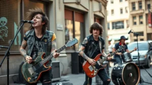 skate punk rock band